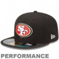 New Era San Francisco 49ers On-Field Performance 59FIFTY Fitted Hat - Black